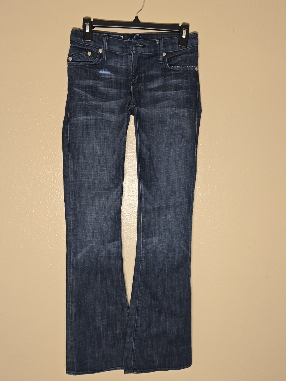 Vintage Victoria Beckham Rock & Republic Dark Wash Flare Jeans